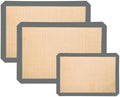 Silicone Baking Mat Set, 3 Pack, Gray
