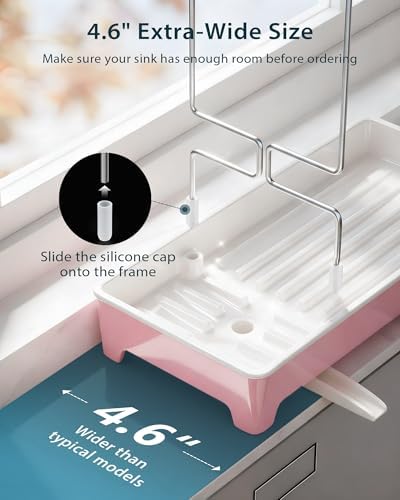 Minimalist Sink Caddy, Pink
