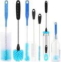 6 Pack Bottle Brush Narrow Neck Cleaning Set, Stainless Steel Cleaner