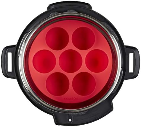 Instant Pot Official Silicone Egg Bites Pan with Lid - Compatible with