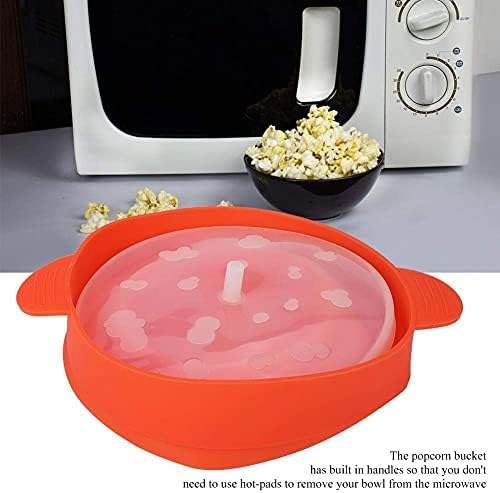 Microwave Popcorn Popper Collapsible Silicone Bowl 3 Qt