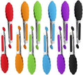 12 Pack 7 Inch Kitchen Tongs