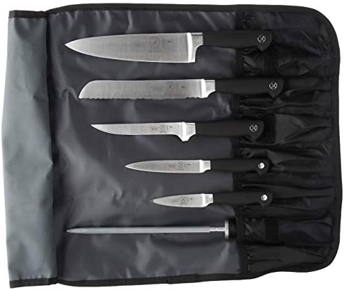 Mercer Culinary Genesis 7-Piece Knife Roll Set