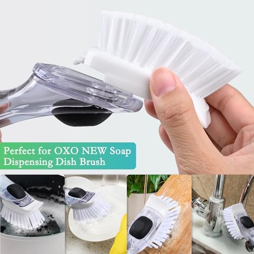 OXO Soap Dispensing Dish Brush Refills, 4 Pack