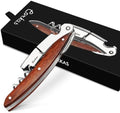 Wine Key - CORKAS Prestige Waiter Corkscrew with Rosewood Handle