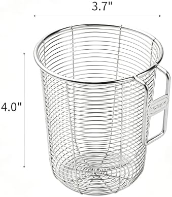 Dishwasher Chopstick Holder, 18/8 Stainless Steel Silverware Basket