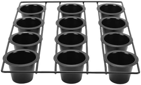 24 Cup Mini Muffin Pan for Cupcakes, Carbon Steel