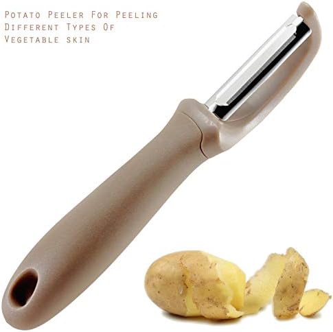 Julienne Vegetable Peeler Set of 4 in 1 with Bonus Cutting Board