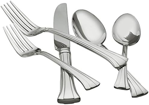 Waterford Mont Clare 18/10 Stainless Steel 65-Piece Set, Service for