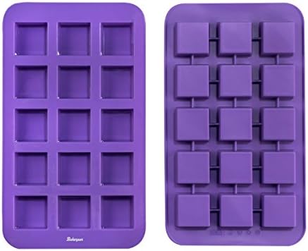 Bakerpan Silicone Brownie Pan with Dividers, Non-Stick - 1.5 Inch Set