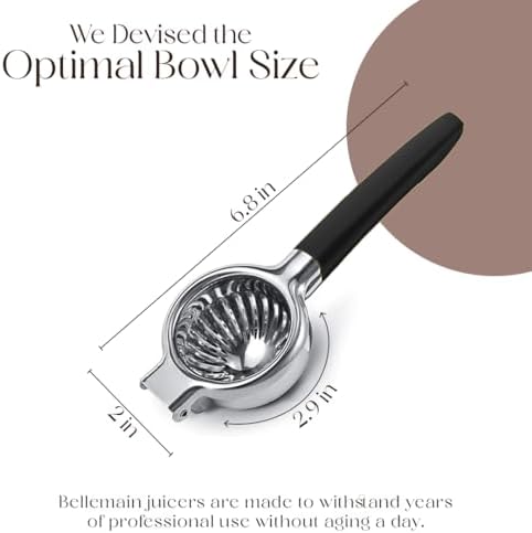 Bellemain Stainless Steel Lemon Squeezer