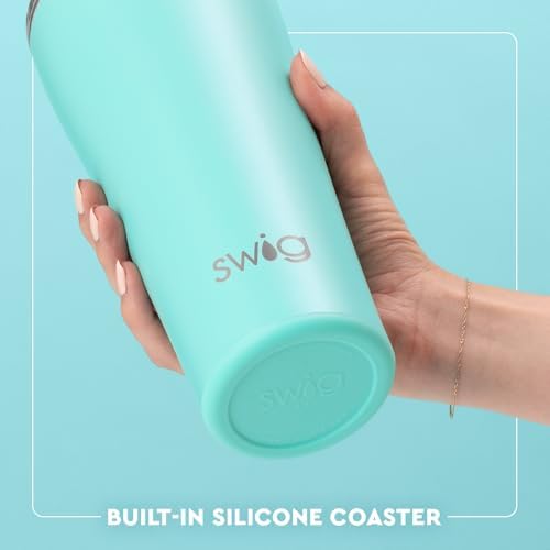 Swig Life 32oz Insulated Tumbler with Lid, Dreamsicle