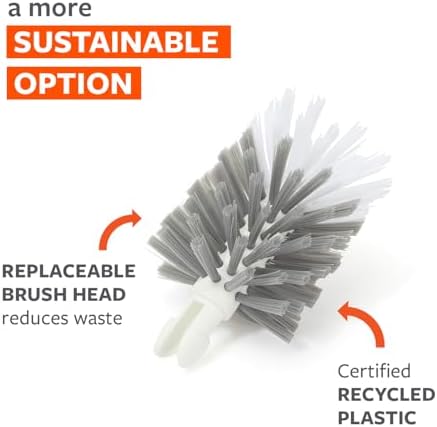 Full Circle Upstanding Bottle Brush Refill, 2pk
