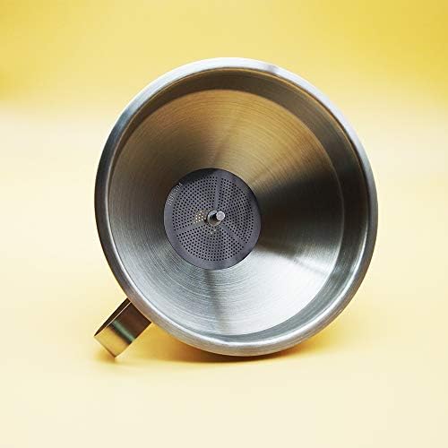 304 Stainless Steel Kitchen Funnel set of 3 with Filter Strainer and