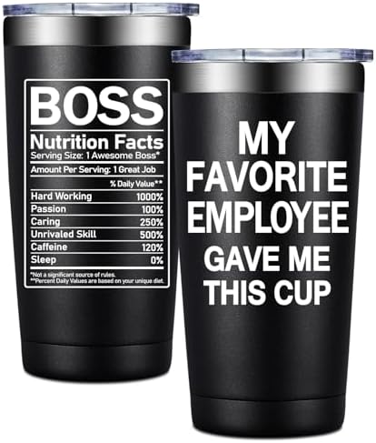BIRGILT My Favorite Employee Gave Me This Cup Tumbler 20 oz - Gift for