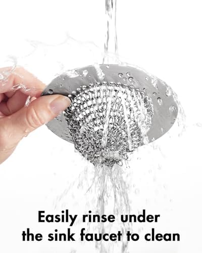 2-Pack Reversible Kitchen Sink Drain Strainers