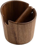 5 inch Coffee Knock Box espresso knock box,Wood Bin for Espresso