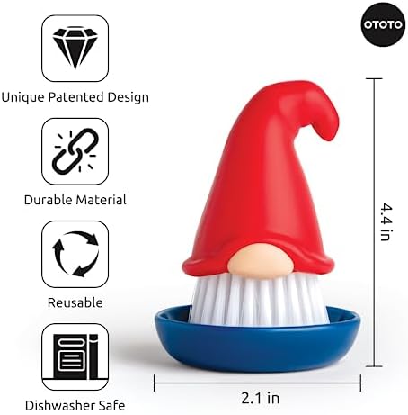 OTOTO Gnome Dish Brush with Handle