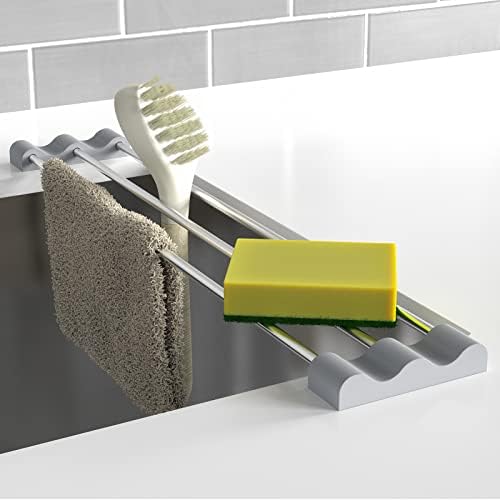 Tomorotec Adjustable Over-the-Sink Kitchen Rack, Stainless Steel