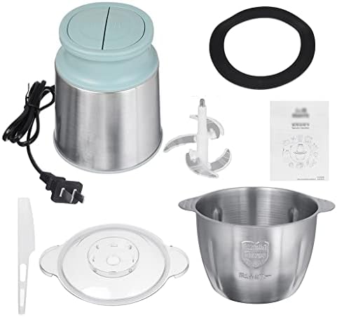 400W Stainless Steel Food Processor, 3L Capacity