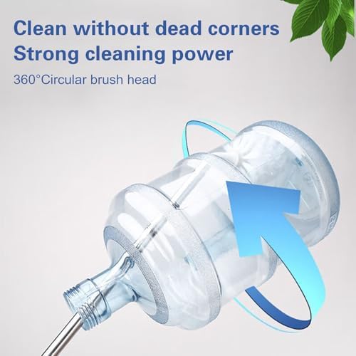 4 Pcs Water Bottle Brushes for Cleaning, 28.7'' and 25.5'' Stainless