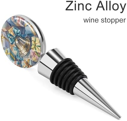 Bell Gift Wine Stopper Vacuum Alloy Wine Bottle Stopper Reusable Wine