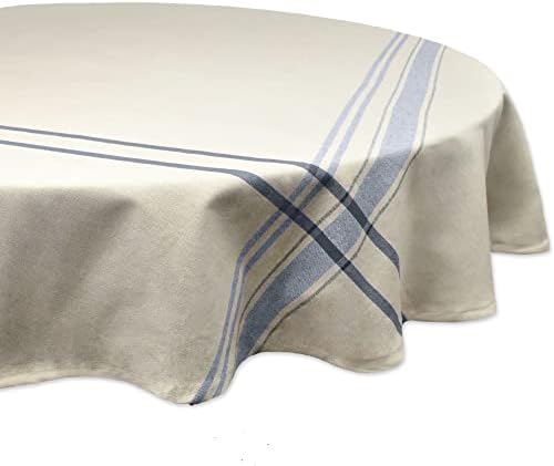 DII French Stripe Dining Table Collection Farmhouse Style Tablecloth