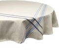 DII French Stripe Dining Table Collection Farmhouse Style Tablecloth