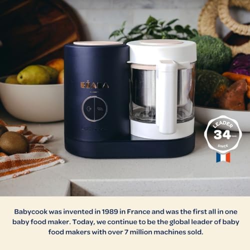 Béaba Babycook Neo Baby Food Maker, 42 Oz, Eucalyptus