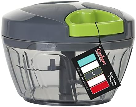 Cambom Manual Food Chopper Vegetable Cutter, Hand String Vegetable