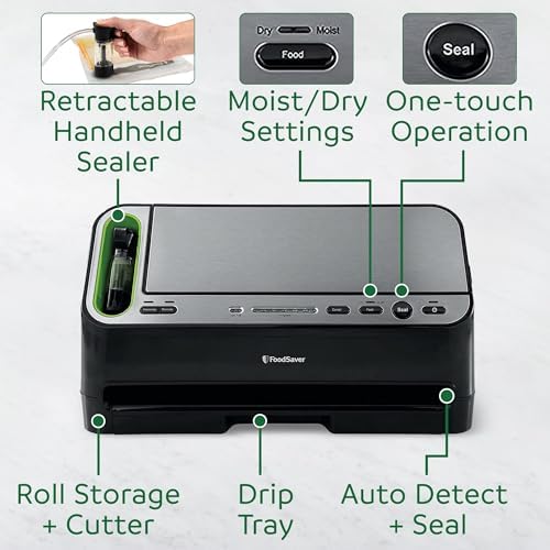 FoodSaver V4400 2-in-1 Vacuum Sealer Machine