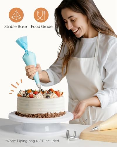 Kootek Cake Stand Turntable for Party, Base Giratoria para Pastele