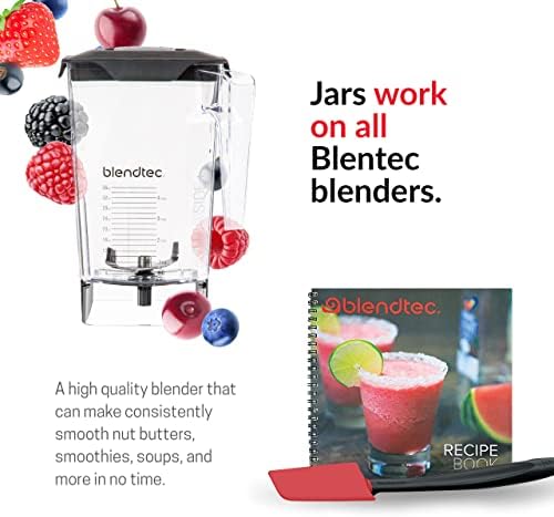 Blendtec Classic 575 Blender, Black, WildSide+ Jar