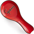 Ceramic Spoon Rest for Stove Top, DAYYET Large Spoon Holder, Spoon