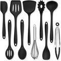 TeamFar 10 pcs Silicone Cooking Utensils Set