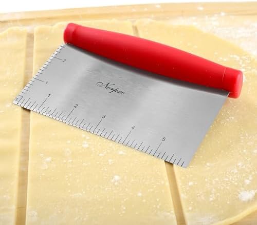 Norpro Grip-EZ Stainless Steel Pastry Bench Scraper and Food Chopper