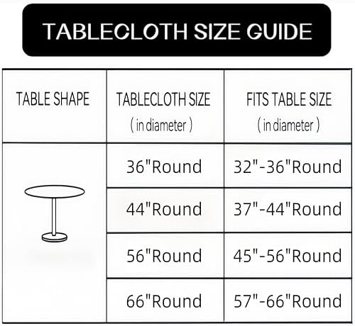 Walrus Round Vinyl Fitted Tablecloth with Flannel Backing Elastic Edge