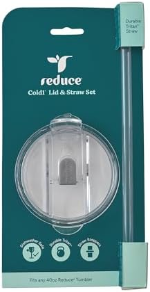 Reduce Tumbler Lid and Straw Set for 30-40 oz Tumblers/Mugs - BPA