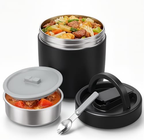 Pawtong 40.5oz Thermo for Hot Food Adults, Soup Thermo Lunch