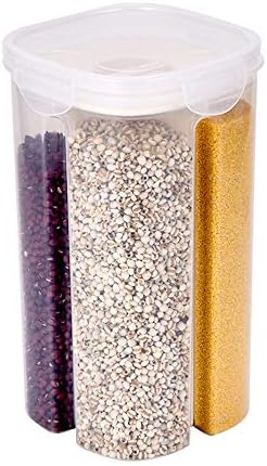 Airtight Food Storage Container, Clear Kitchen Cereal Storage