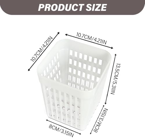 Dishwasher Cutlery Basket 5x4x3 Inch, Hollow Out Silverware Holder