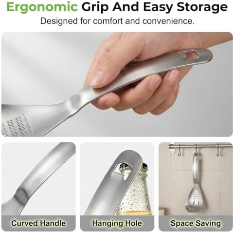 5-in-1 Stainless Steel Cooking Spoon (#A)
