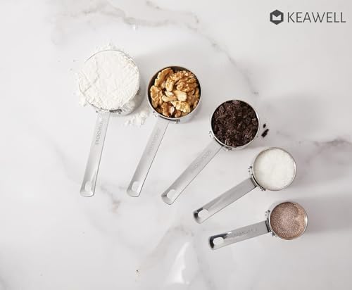 KEAWELL 18/10 Measuring Cup Set, 5PC