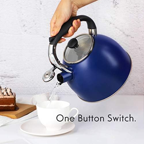 Rorence 2.6QT Stainless Steel Whistling Tea Kettle