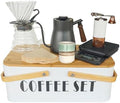 SOTECH Pour Over Coffee Maker Set, Portable Metal Box