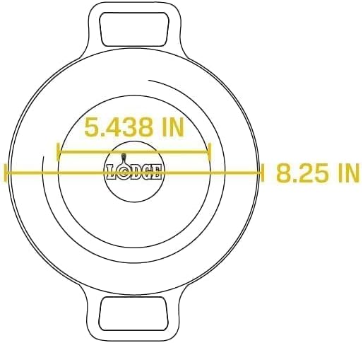 Lodge 8 Inch Pre-Seasoned Cast Iron Skillet - Image 6