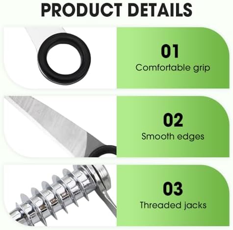 Piranha Spiral Cutting Machine, Stainless Steel, 3pcs