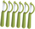 6pcs Stainless Steel Peeler Set for Fruits and Vegetables Kitchen