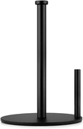 Black Paper Towel Holder, Countertop Paper Towel Holder, Steady Paper Roll by KEWANNO