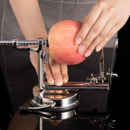 304 Stainless Steel Apples Peeler Corer Slicer, Hand Crank Fruit
